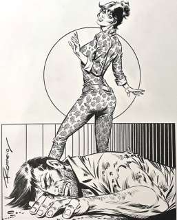 Romero, Enrique Badia - Originele cover - Modesty Blaise  - (2016) | Catawiki