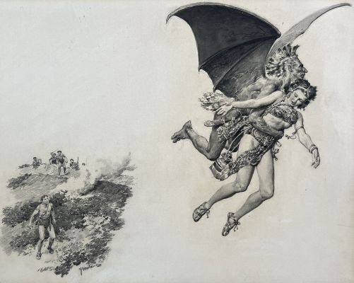 Fortunino Matania | Duare, Pirates of Venus (1933) | Shasta/Phoenix