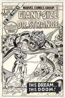 Gil Kane | Giant-Size Dr. Strange #1 Cover (Signed) | Nostalgic Investments