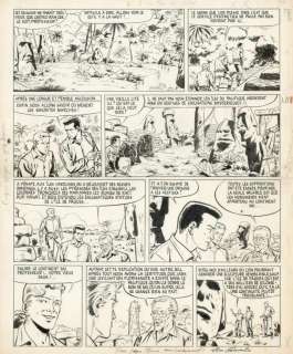 Attanasio. Planche originale Bob Morane | BDEnchères