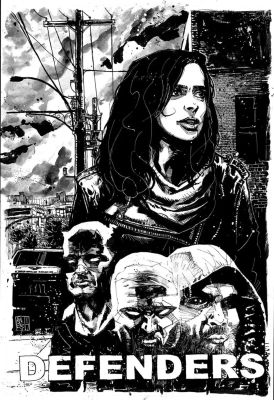 Avery Butterworth | The Defenders Original Art | Raremarq (Buy It Now)