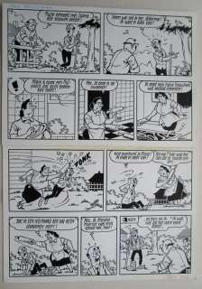 De Familie Snoek - originele pagina Snoek - gag 304 | Catawiki