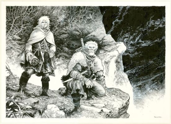 Joël Parnotte | Le Maître d’armes | 2DGalleries