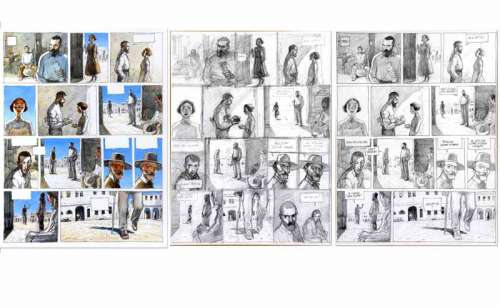 Flao | La Ligne de fuite, planche n°84 Ã  l’encre de Chi… | Banque Dessinée