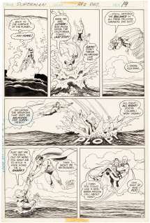SUPERMAN #282 COMIC BOOK PAGE ORIGINAL ART BY CURT SWAN. | Hake’s