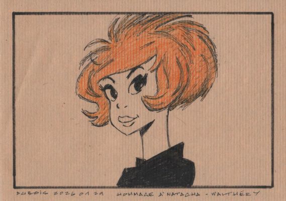 Stéphane Dubois, François Walthéry (Concept) | Hommage à Natacha | 2DGalleries