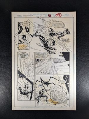 Scarlet Spider Unlimited #1 p. 52 Original Art - 1990s Spider-man Clone Saga! | eBay US (Buy It Now)