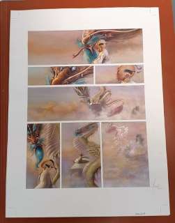 La dynastie des dragons T3 - Planche originale (p.164) La prison des Ã¢mes  - (2012) | Catawiki