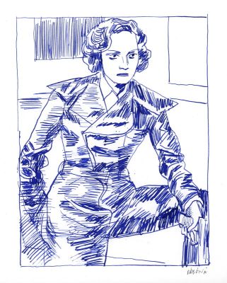 Frédéric Rébéna | Agent X 27 (Marlène Dietrich) | 2DGalleries
