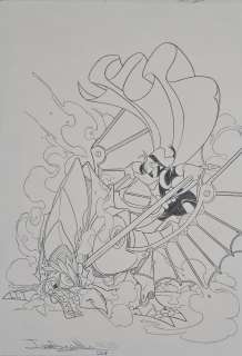 Copertina originale Ivan Bigarella Paperinik n. 88 | Venere Comic Art