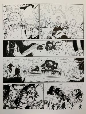 Stewart Kenneth Moore | JUDGE DREDD : The Unrealists Page 4 | 2DGalleries