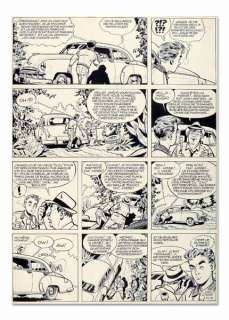 Paape | Marc Dacier, planche n°28 Ã  l’encre de Chine de … | Banque Dessinée