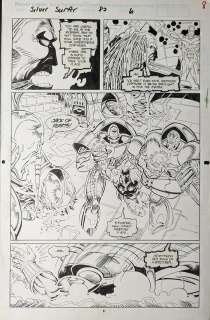 Ron Lim / Tom Christopher | Silver Surfer #82 p.6 1993 | Wolvie Fans Comic Art