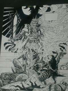 Pontet, Cyril  - Planche originale de fin - Chroniques de la Lune T.10 - L’Aigle foudroyé | Catawiki