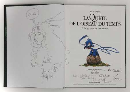 Aouamri Mohamed La... | AOUAMRI Mohamed La quête de l’oiseau du temps Dédicace... | Vermot et Associés