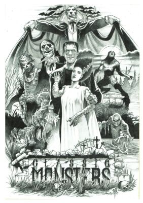 Philippe Bringel | Monster Classic - werewolf et Co | 2DGalleries