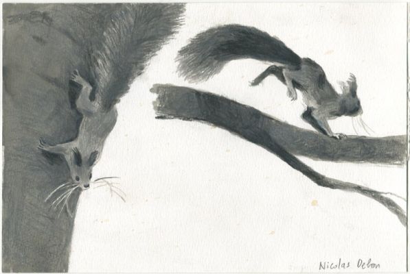 Nicolas Debon | La montagne d’encre (2026) | 2DGalleries