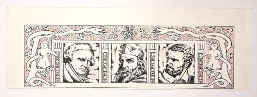 Anonyme Superbe... | ANONYME Superbe illustration très bien encrée sur le... | Vermot et Associés