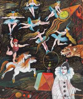 Julitta Karwowska-Wnuczak (1935) | Julitta Karwowska-Wnuczak | Arlekin w cyrku | Desa Unicum