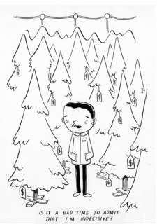 Martin Cendreda - Xmas Dang! #2 panel (It‘s not Christmas snow..)