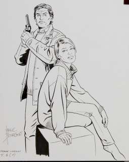 Bourgne | Frank Lincoln, illustration Ã  l’encre de Chine re… | Banque Dessinée