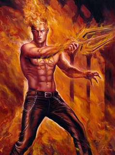 Fred Ian - Hellstorm Marvel Unbound Upper Deck #32 Trading Card Art