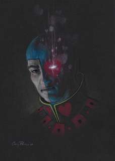 Casey Parsons - Jack of Hearts Black Card Illustration