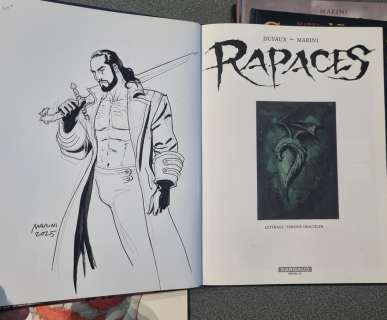 Marini , Enrico - Illustration originale dans "Rapaces T.2" - EO | Galerie des bulles