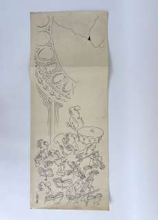 Barbe André François... | BARBE André François * Dessin humoristique: La musique Encre... | Vermot et Associés