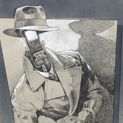 Drew Struzan | Radioland Murders Comp | Galactic Gallery