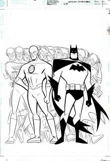 Rick Burchett, Terry Beatty - batman: gotham adventures #25 cover (2000)