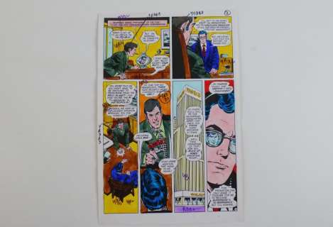 Metropolitan Superman #458 Original Comic Art | Bodnars Auction