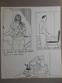 Kamagurka (Zeebroek, Luc) | Original drawing in felt-tip pen  - (1980s) | Catawiki