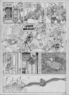 Traquemage – Tome 2 – Planche originale n° 25 – Relom