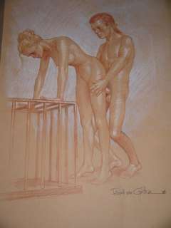 Erich von GÃ¶tha -  Dessin original (publié) - Les carnets secrets de Janice - (1999) | Catawiki