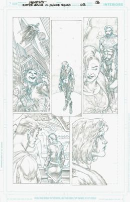Justice League vs Suicide Squad 3 pg13 by Jesus Merino ~ Superman Killer Frost | eBay US (Buy It Now)