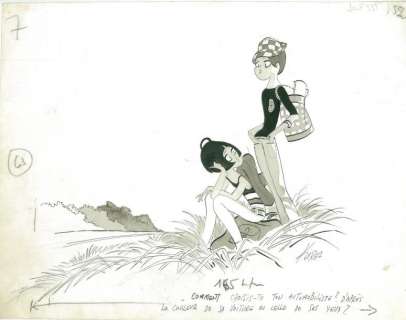 Kiraz | LES PARISIENNES. Â«COMMENT CHOISIS TU TON AUTOMOBILISTE ?...Â» Illustration | Coutau Bégarie