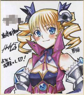 Kantaka Handwritten color shikishi "Koihime Musou" Sousou | Mandarake (Big Web)