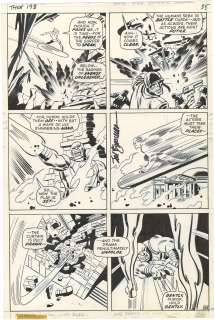 John Buscema | Thor #193 p26 (Signed)(Key Surfer) | Nostalgic Investments
