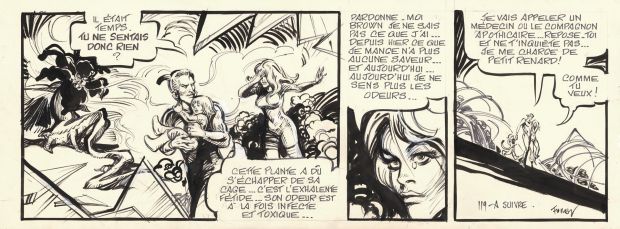 Jean-Claude Forest (1930-1998) | Lot 20 : Barbarella - Le Semble-Lune | Huberty Breyne