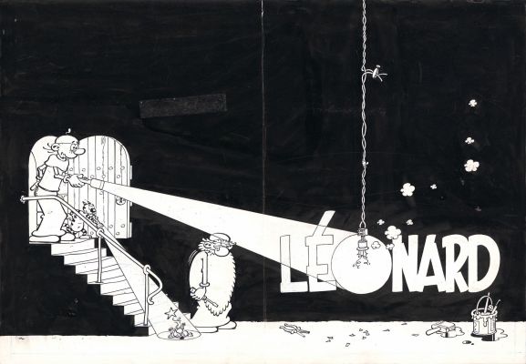 TURK (né en 1947) - Lot 131 : Léonard - Génie or not génie ?