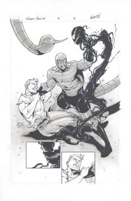 Robert Gill | Venom: Black, White and Blood Issue 4, Page 4 | Geoff M Art Sales