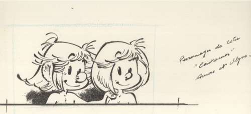 Séron | Les Centaures, ensemble de 4 bandes-titre Ã  l’enc… | Banque Dessinée