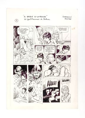 Hiettre Jean Luc Le... | HIETTRE Jean Luc Le casque et la fronde Planche 3 de... | Vermot et Associés