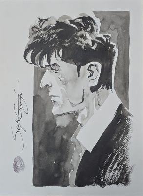 Illustrazione originale Sergio Gerasi Dylan Dog | Venere Comic Art