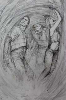 Lawrence, Don - Originele coverschets/-studie - Storm 14 - De honden van Marduk - (1985) | Catawiki