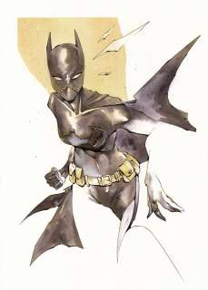 Chuma Hill - A4 Batgirl Cassandra Cain Illustration