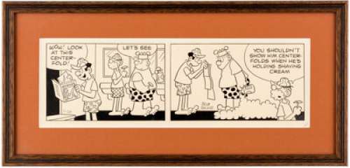 Mort Walker | Beetle Bailey Daily Comic Strip Original Art dated 11-26 (King Features, year unknown). | Heritage