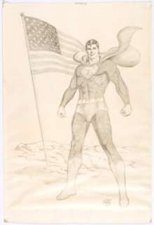 Curt Swan - Superman Specialty Illustration Original Art (1992). Leave it to Curt Swan to make the Man of - | Heritage