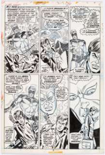 Wayne Boring And Frank Giacoia | Captain Marvel #22 Story Page 4 Original Art (Marvel, 1972). | Heritage